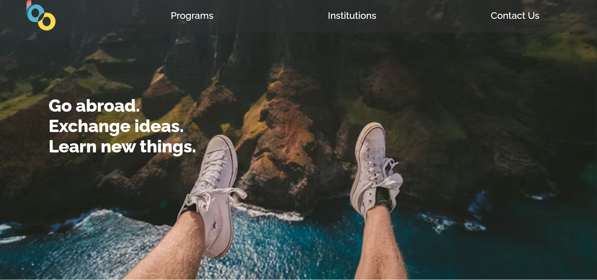 screenshot of frontpage of belco