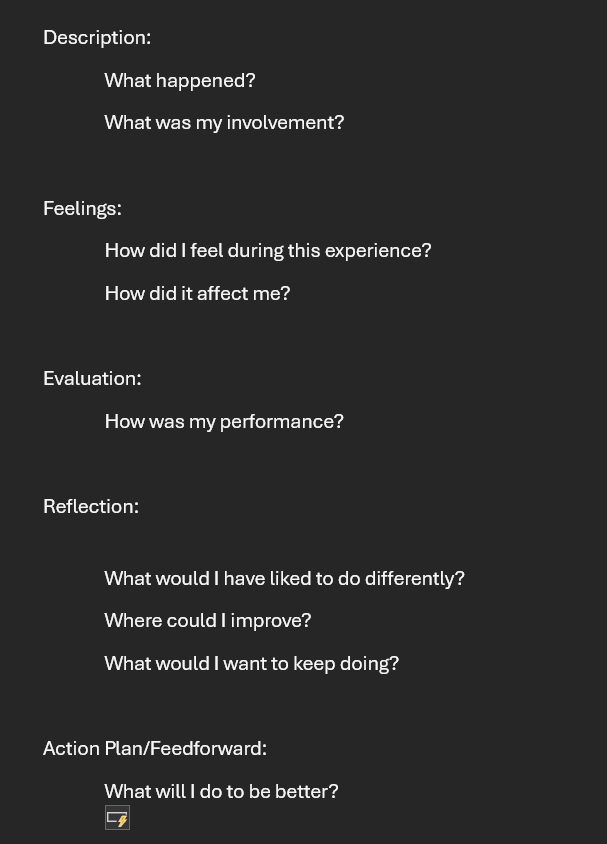 screenshot of the Gibb's Template I used 